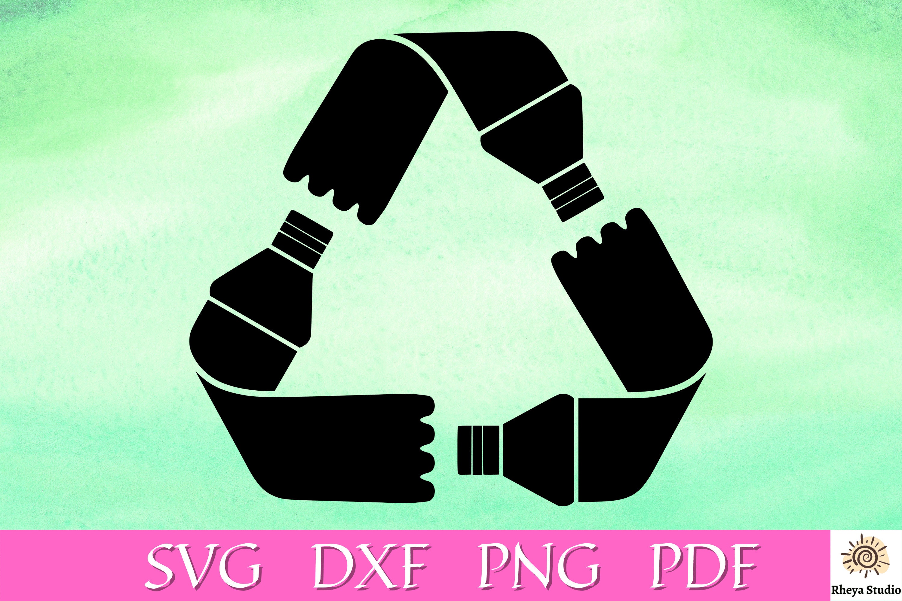 Recycle Svg/recycling Svg/recycle Reuse Reduce Svg Digital - Etsy