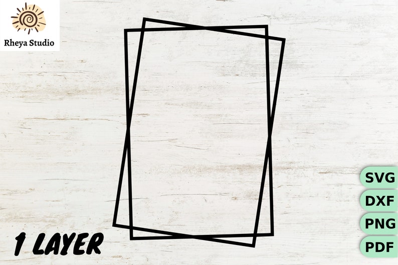 Rectangle Frame Svg Bundle - Digital Download Svg, Dxf, Png, Pdf, Svg ...