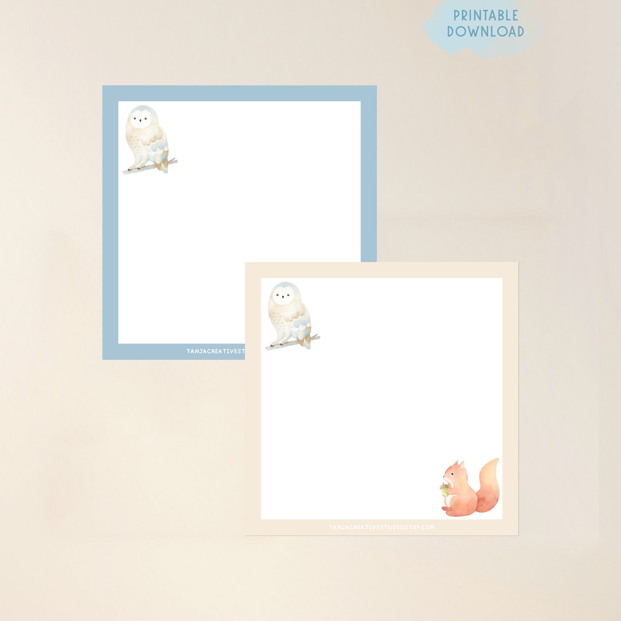 32 Mini Quaderni Animali Del Bosco - Blocchi Note 9x5.8cm, Per Bambini E Bomboniere - Foto 9