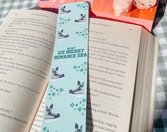 Ice Hockey Romance Bookmark