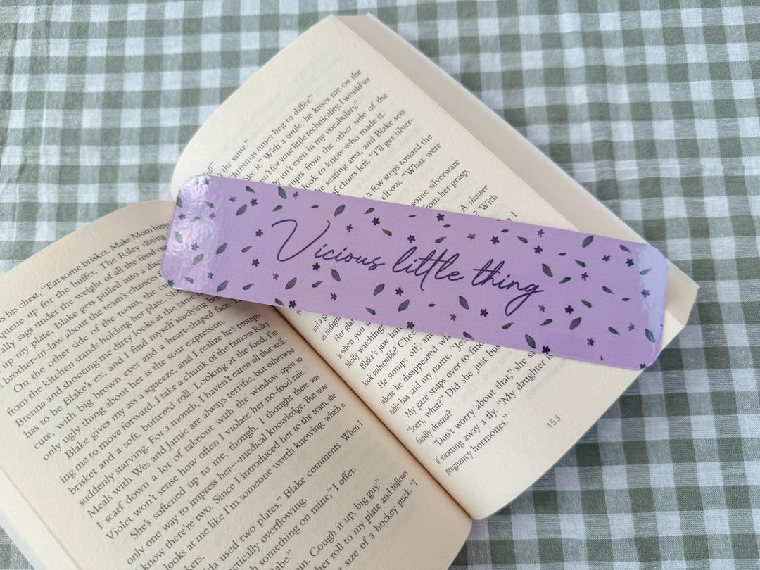 Rechless Bookmark Powerless Bookmark - Etsy