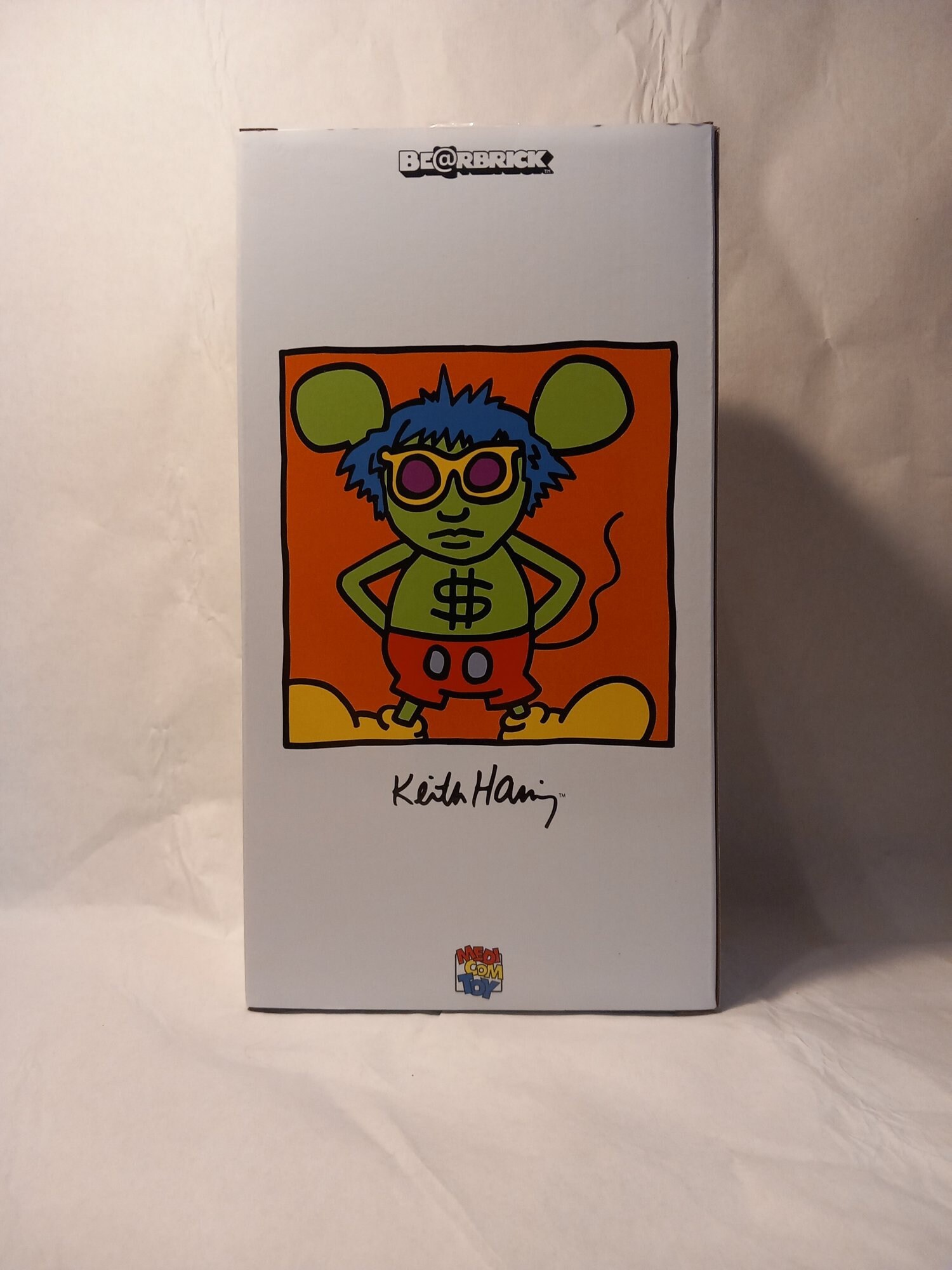 BEARBRICK - Keith Haring - Andy Mouse - Etsy