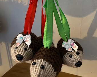 Igel Schlüsselanhänger - handgemacht