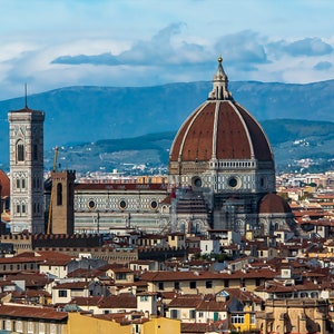 Cathedral of Florence souvenir Photography Print gift Canvas Print Wall Art Canvas Bedroom Wall Art 3 piece wall art Large Living Room Art