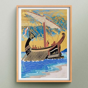 Vaisseau Ulysse 31 Odysseus 35 cm Bicolor Blanc et Noir