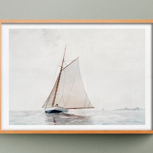 Salpando da Gloucester di Winslow Homer