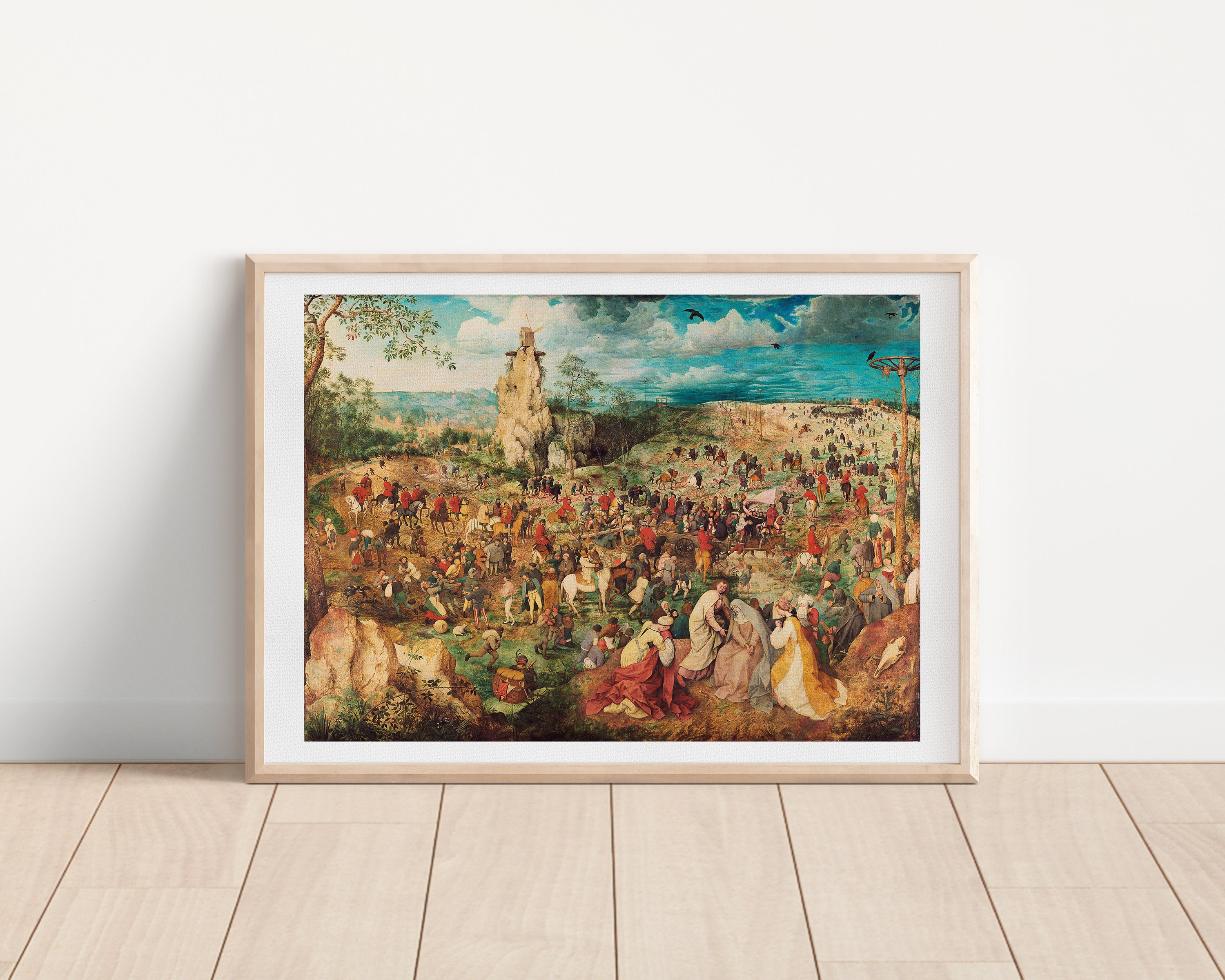 The Procession to Calvary (Detail) (II) Poster Print by Pieter Bruegel the  Elder - Item # VARPDX276911, image size:3000x2400