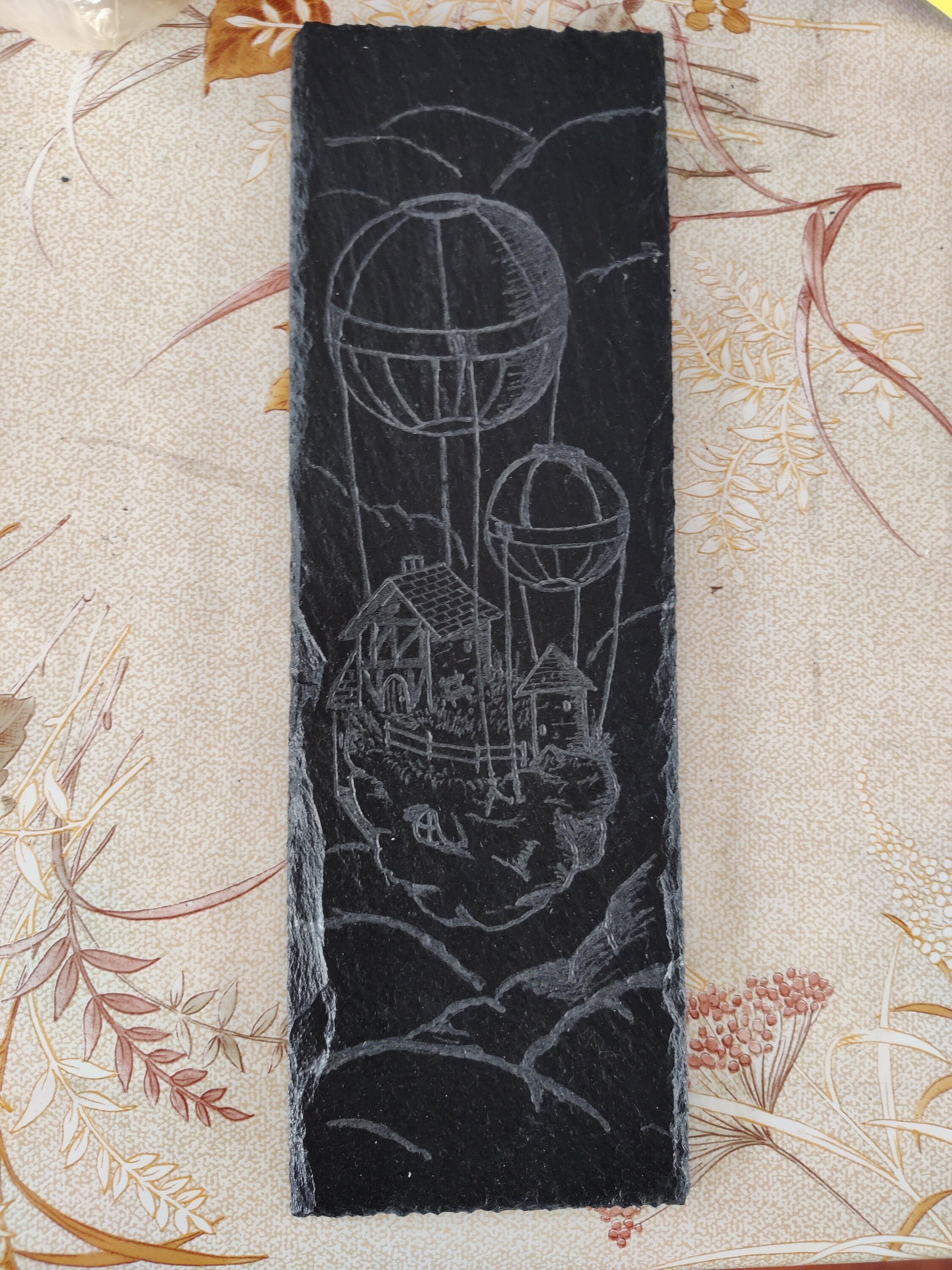 Ardoise Planchette Apéro, Cabane Volante | Vernis Alimentaire