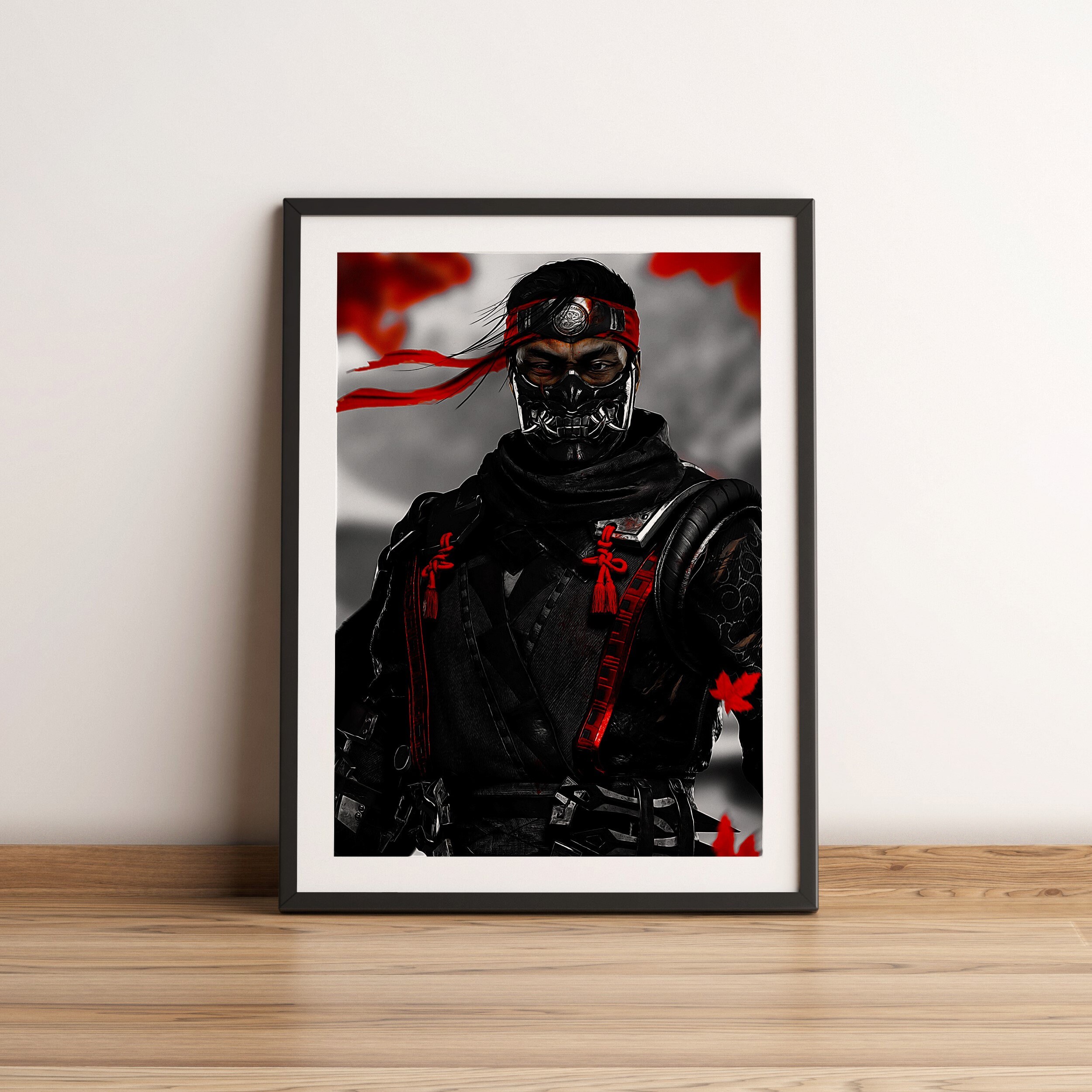 The Game Of Ghost Of Tsushima Video Game Series Action Wall Art - POSTER  20x30