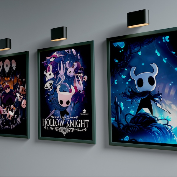 Hollow Knight posters / videogame posters / digital copies