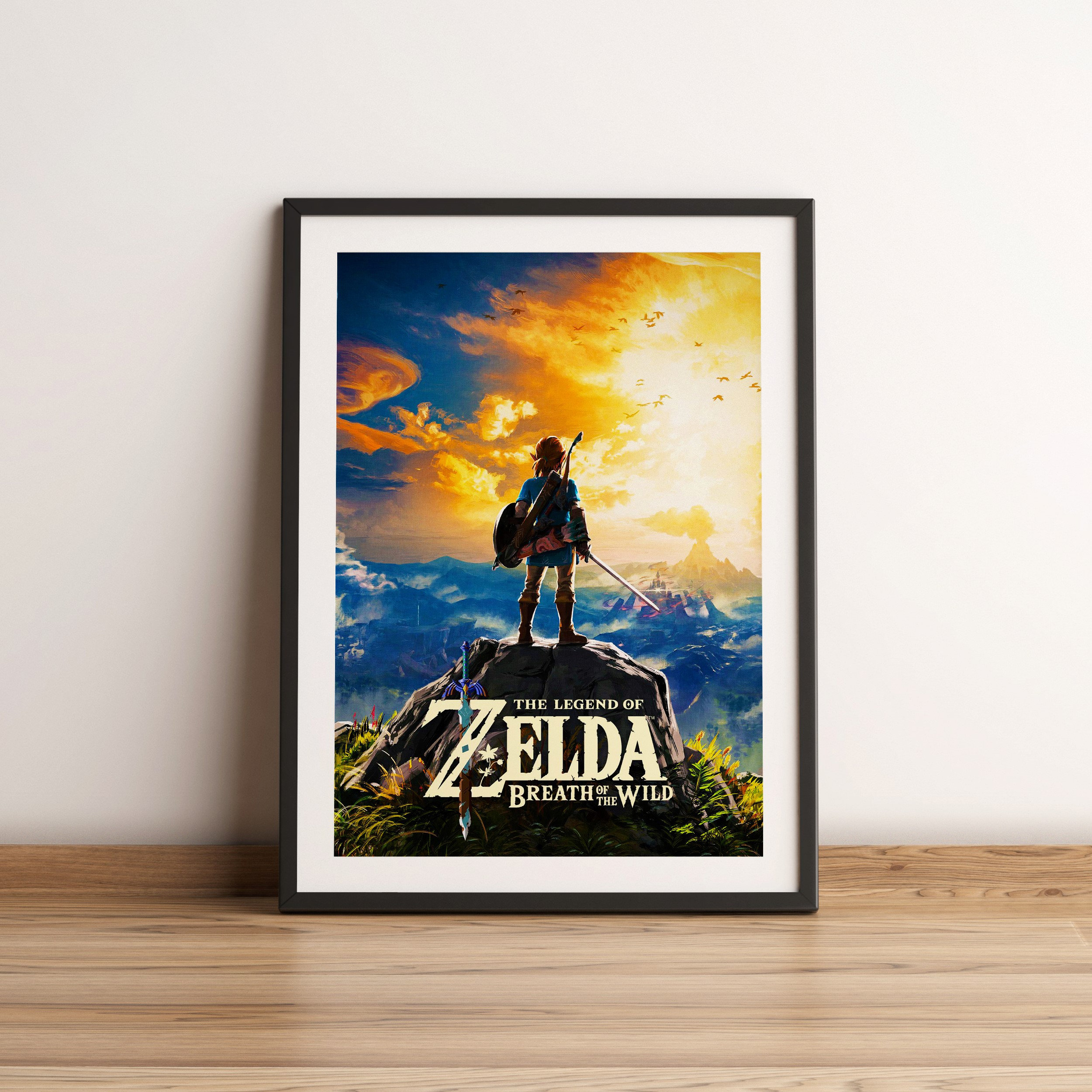 Zelda Breath of the Wild Posters / Zelda / Link / Videogame Etsy