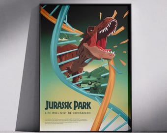 Jurassic Park alternative movie poster