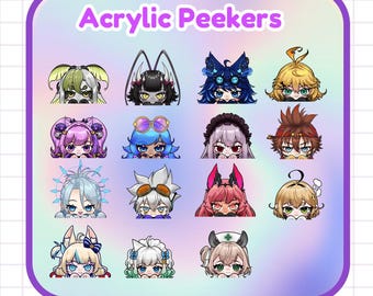 Vtuber Acrylic Peekers