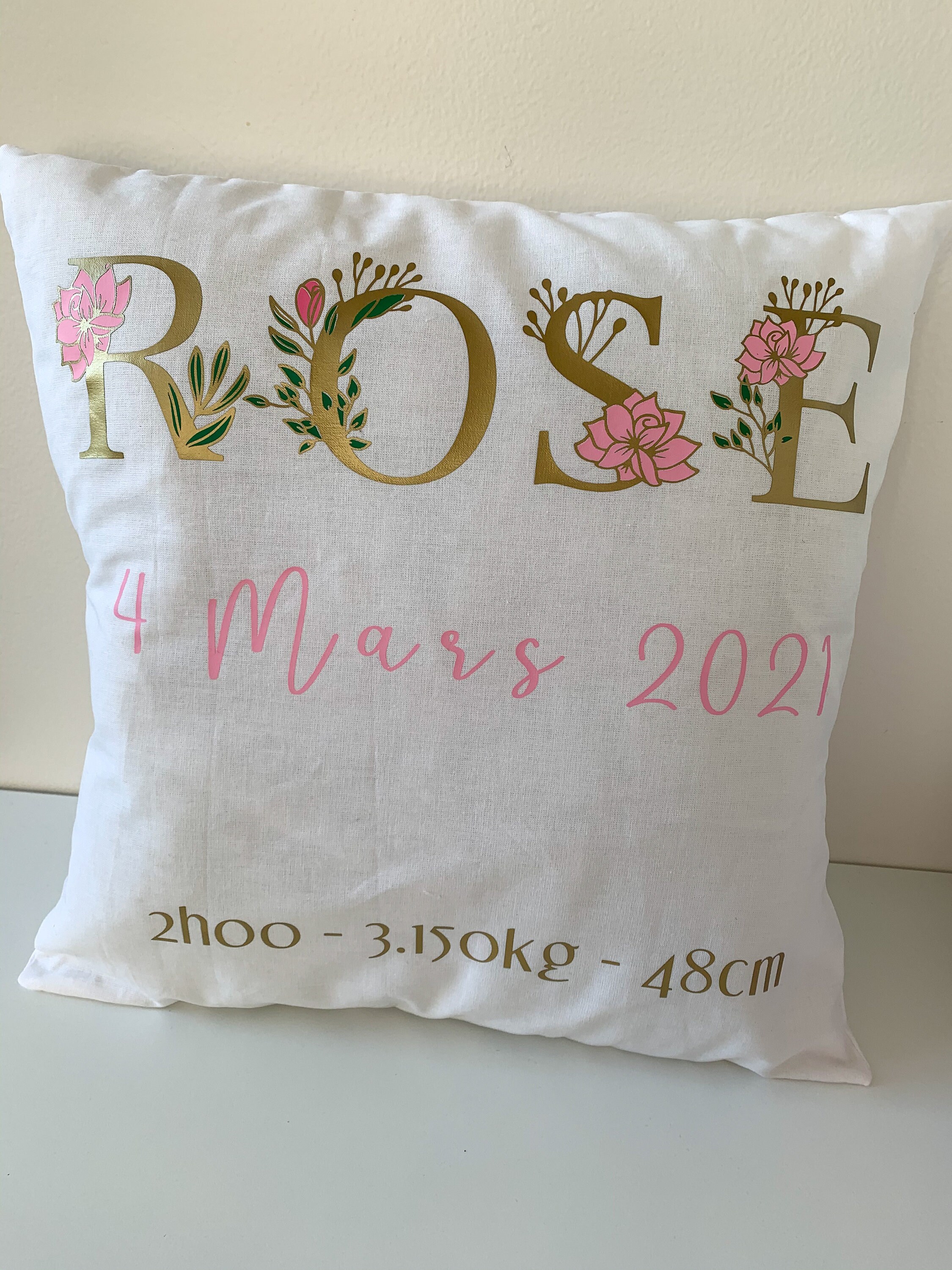 Coussin Personnalisé.