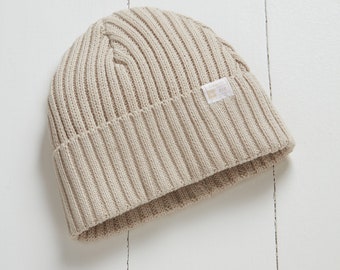 Stone Chunky Beanie Hat