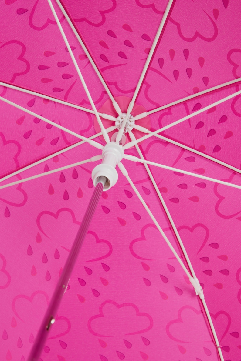 Little Kids Colour-Revealing Umbrella in Orchid Pink image 6