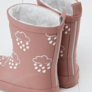 Kids Wellies, Grass & Air Colour-Changing Unisex Kids Winter Wellies, Baby, Toddler, Welly Boots, Childrens Rain Boots, Rose Pink image 3