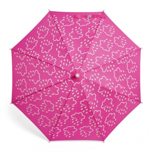 Little Kids Colour-Revealing Umbrella in Orchid Pink image 7