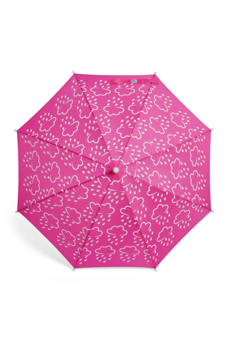 Little Kids Colour-Revealing Umbrella in Orchid Pink image 7