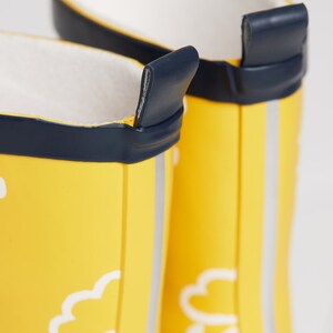 Kids Wellies Yellow, Grass & Air Colour-Changing Unisex Kids Winter Wellies, Baby, Toddler, Welly Boots, Childrens Rain Boots image 8