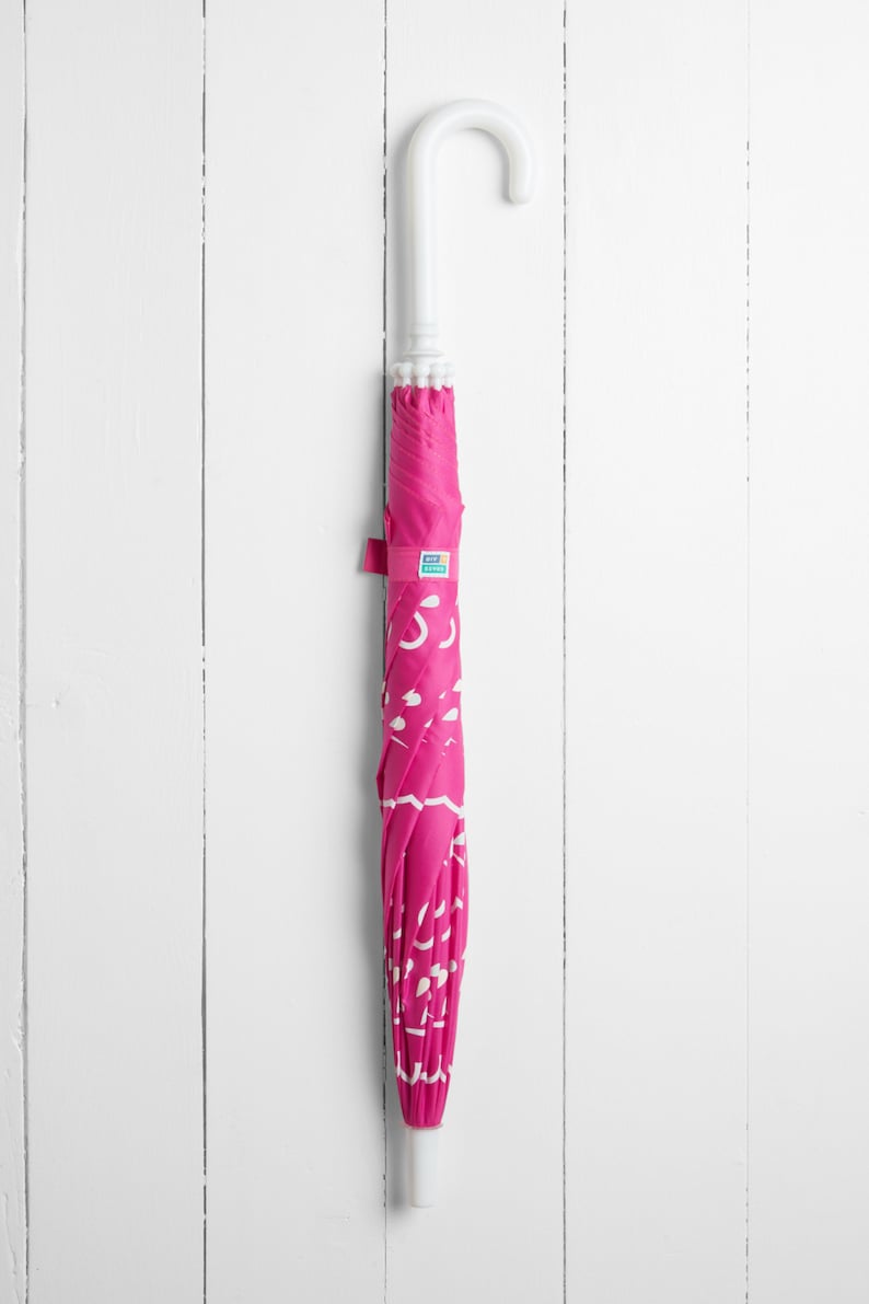Little Kids Colour-Revealing Umbrella in Orchid Pink image 3