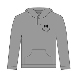 Different Unisex Hoodie Black on Grey