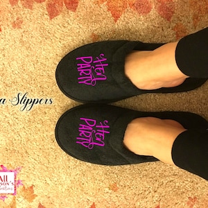 Personalized Spa Slippers House Wear Slippers Customized Slippers Party Slipper Bride Slippers Bridesmaid Slippers Gift For Her Wedding Gift