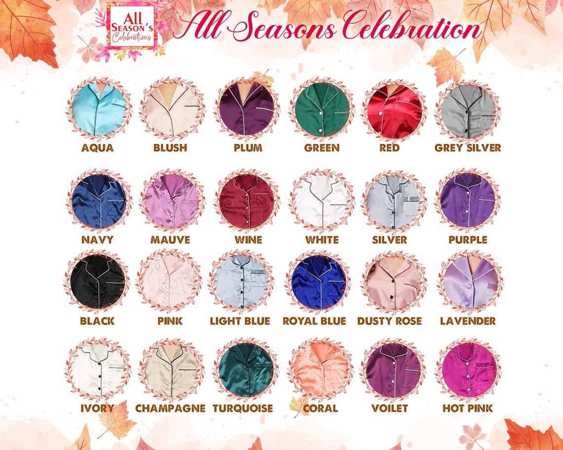 Personalized Pyjamas Set Bridal Pyjamas Bridesmaid Pyjamas Etsy