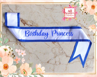 Personalized Lace Sash Birthday Party Lace Sash Bridesmaid Lace Sash Bridal Sash Custom Lace Sash Customize Sash Custom Custom Border Sash