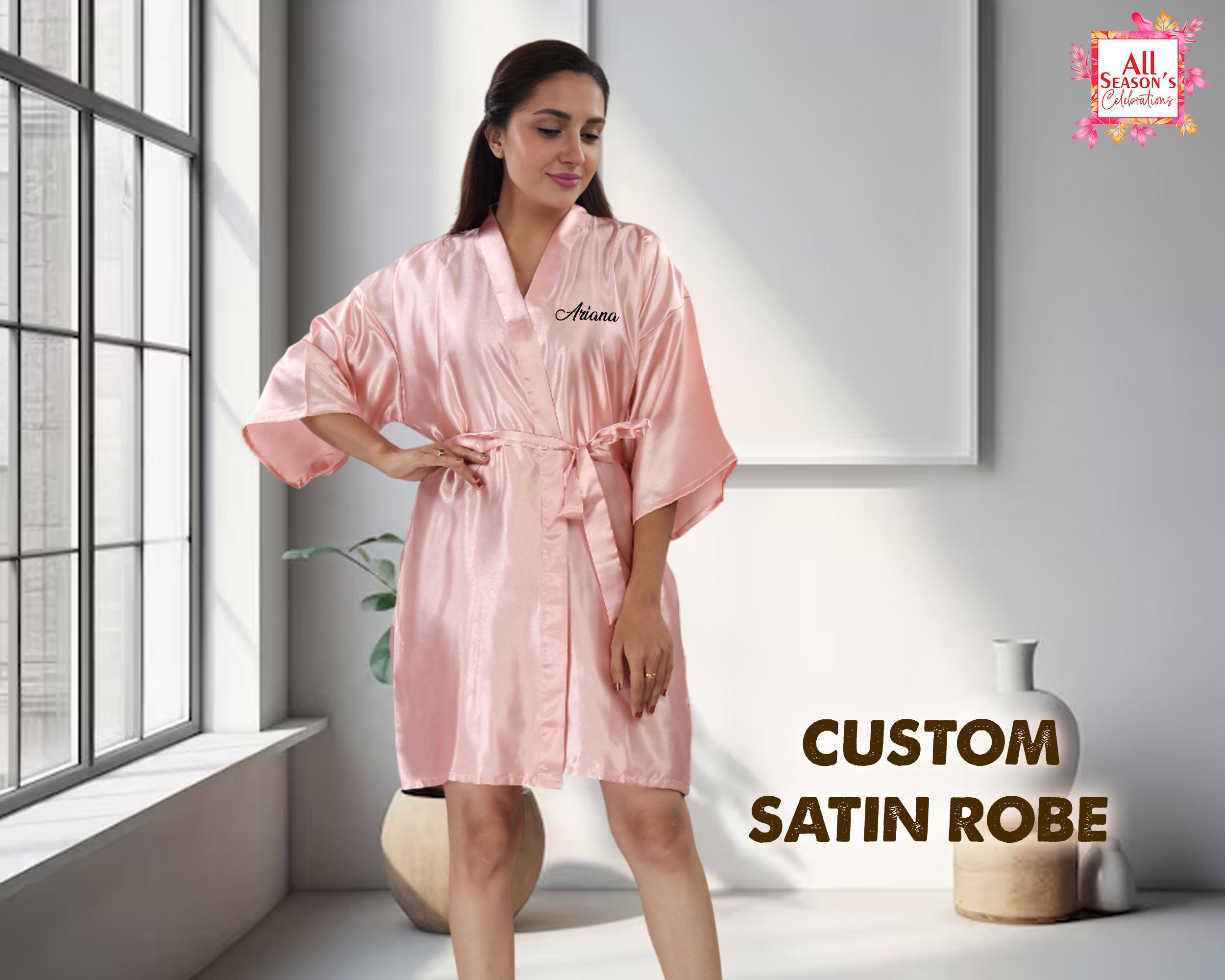 Custom Robes Bridal Robes Personalized Robe Wedding Robes Customized ...