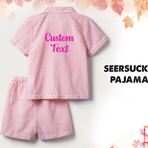 Custom Pajama Set With Face, Personalized Short/long Pajamas With