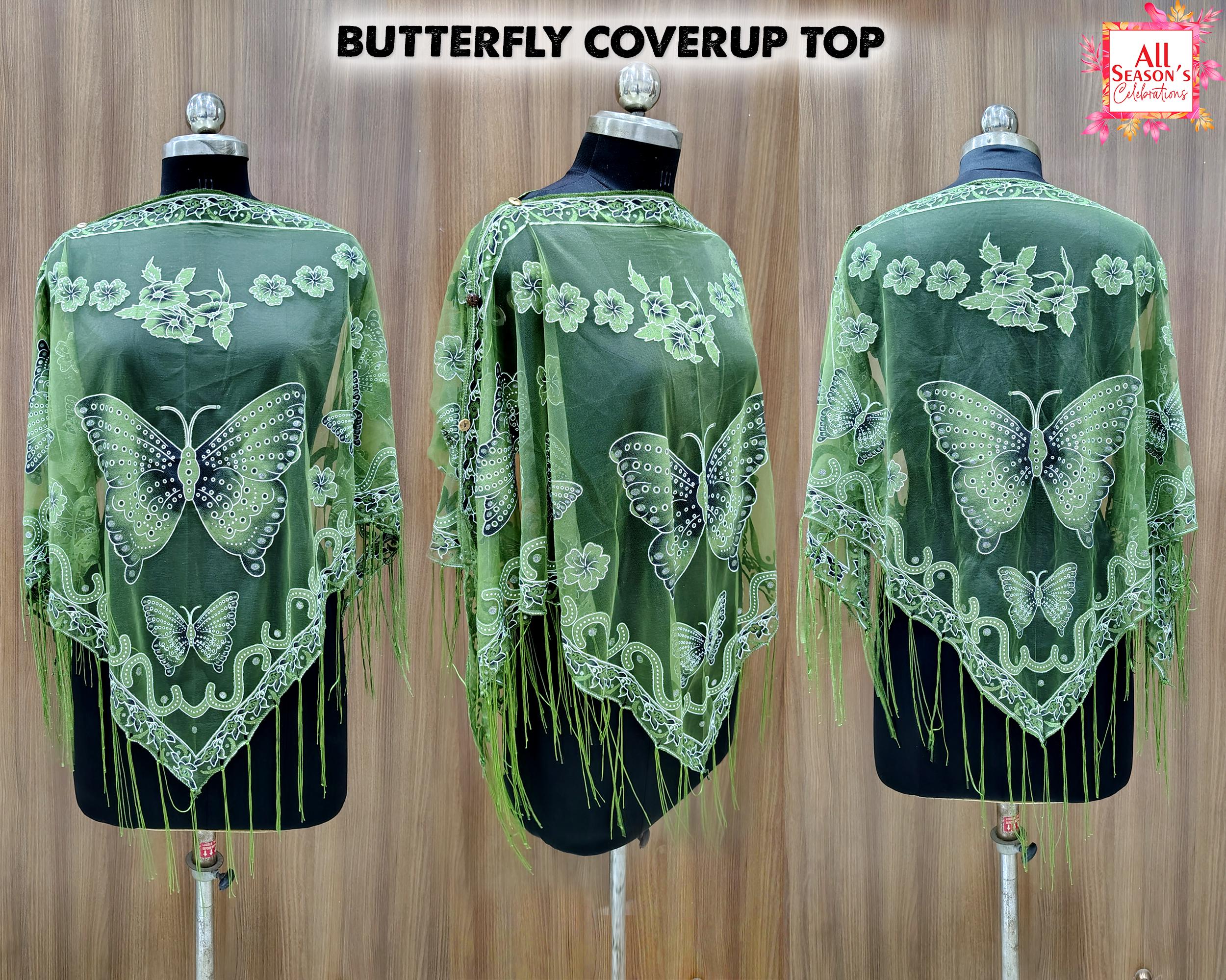 Sheer Butterfly Top - Etsy