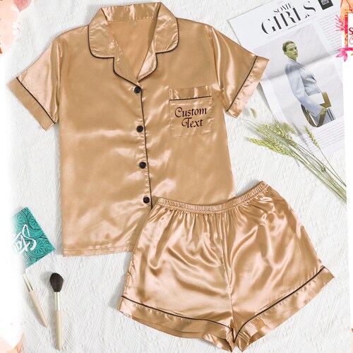 Custom Pajamas Set Personalized Pajamas Customize Pajama Set - Etsy