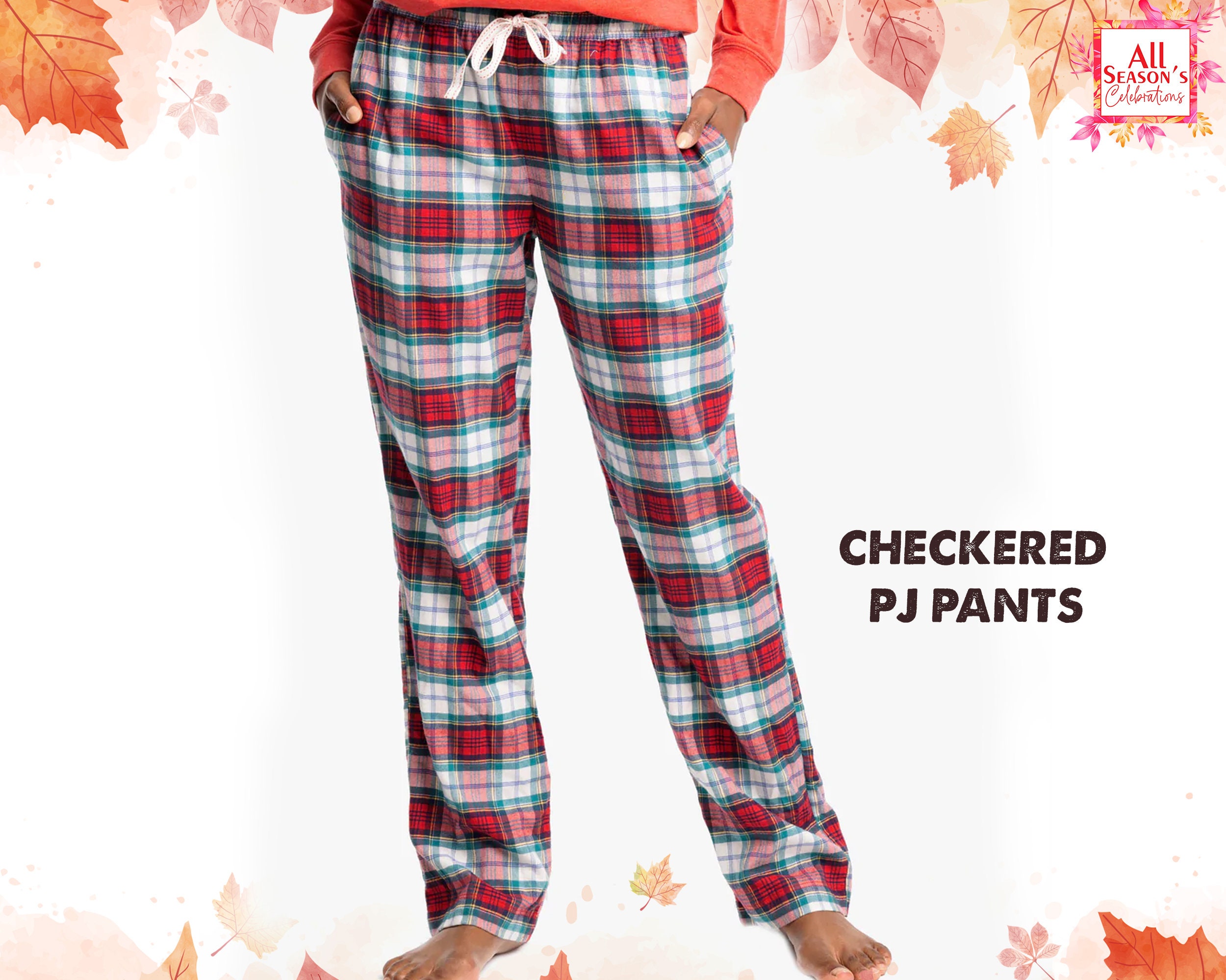 boxercraft Gray/Blue Plaid PJ Pants Blue Power M - Mercy Academy