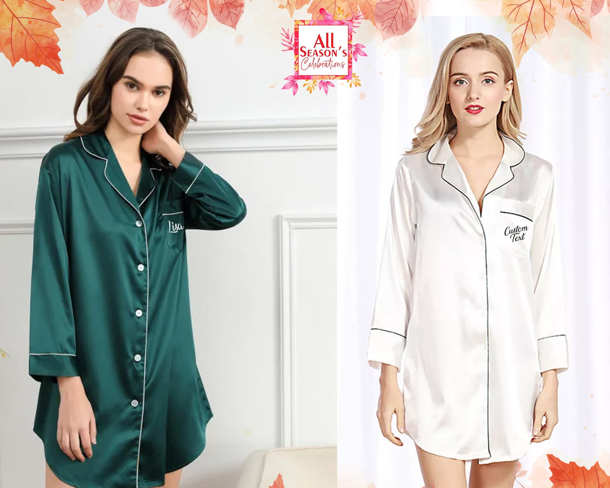 Personalised Pyjamas, Robes & Lingerie: 25 Places to Shop