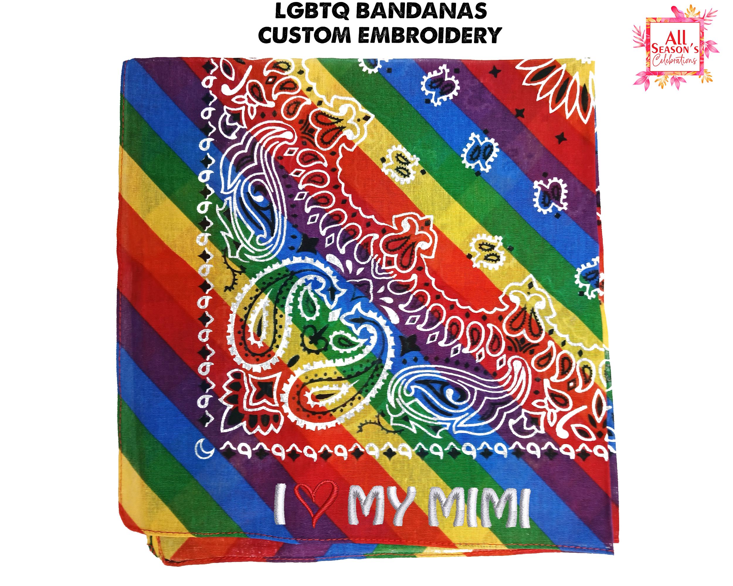 Regenbogen Sonnenbrille 3 Pack) LGBT RAINBOW GAY BANDANNA GAY PRIDE FLAG LGBTQ HANDKERCHIEF Bandana Csd Outfit Damen