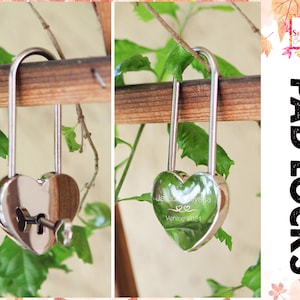 Paris Love Padlock, Customized Large Padlock, Engagement Love Lock, personalized Heart Padlock, Engraved Heart Padlock, Anniversary Gifts