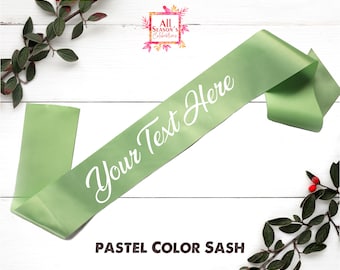 Customized Sash Bridal Sash Personalized Sash Your Text Sash Bridal Sash Bridesmaid Sash Birthday Satin Silk Sash Gift For Her Wedding Gift