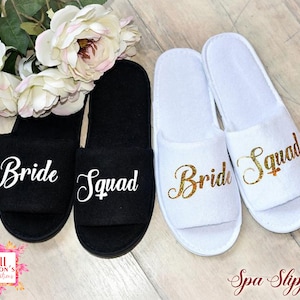 House Wear Slippers Personalized Spa Slippers Customized Slippers Party Slipper Bride Slippers Bridesmaid Slippers Gift For Her Wedding Gift