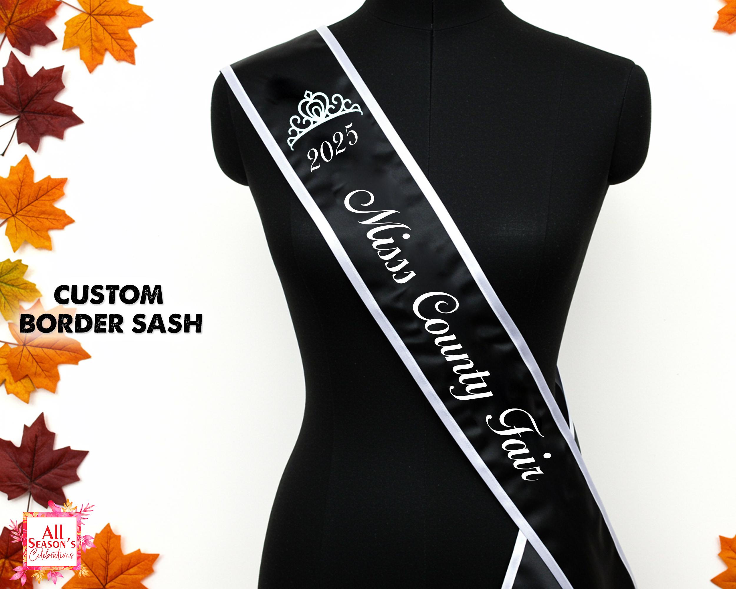 Personalized Lace Sash Customize Sash Bridesmaid Sash Custom Bridal ...