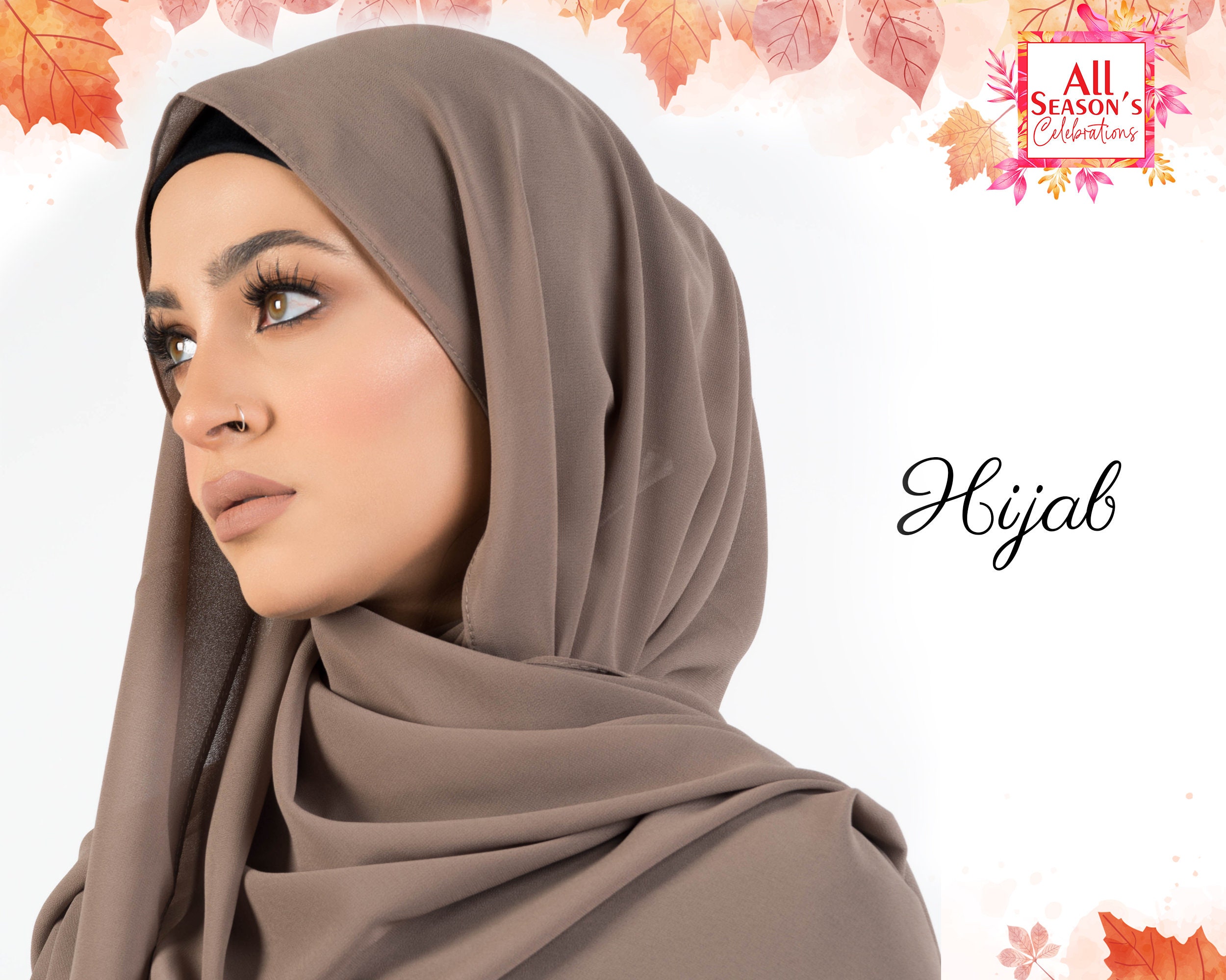 Hijab Chiffon Premium Quality Scarf Shawl Head Wrap Chiffon Hijab Nude Hijab  Chiffon Scarf Chiffon Headwrap Large Hijab - Etsy Israel