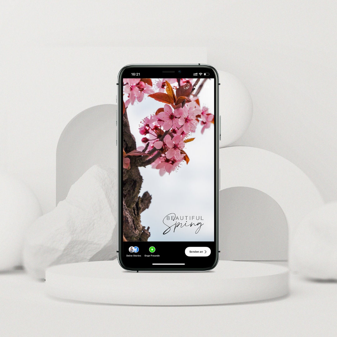 Instagram Story Sticker - Spring - Etsy