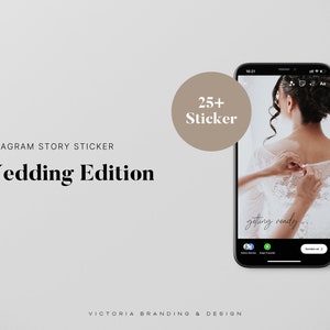 Instagram Story Sticker - Wedding