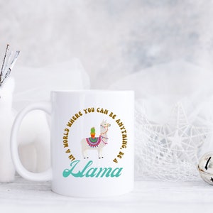 Llama Mug | Birthday Gift for Best Friend Female | Send a Gift to a Friend |  Gift for her Under 20 |