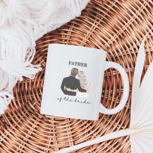 Father of the Bride Gift from Daughter | Wedding Gift for Father of Bride Mug