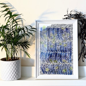 Abstract ink painting