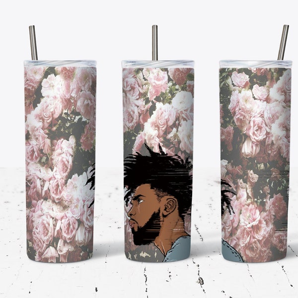 20 oz Skinny Tumbler Rapper Tumbler Skinny 20 Oz Tumbler Sublimation Design Crayon Tumbler PNG Rap Tumbler Wrap