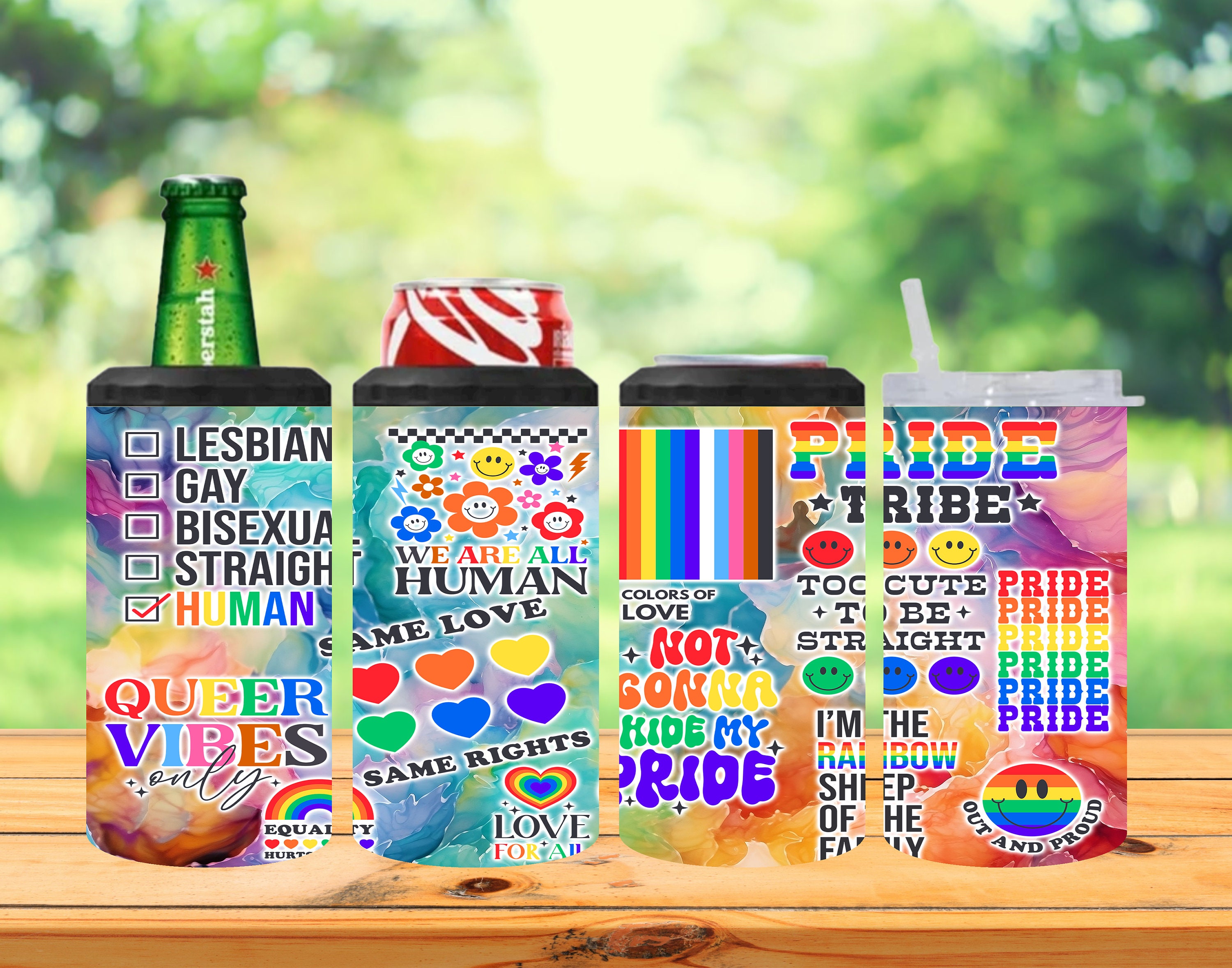 Sounds Gay I'm In, LGBTQ, Funny Can Cooler, Gay Pride, Neoprene
