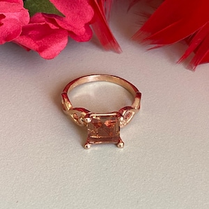 Women Handmade Ring, Turkish Handmade Silver, Ladies Ottoman Ring, Alexandrite Ring, cubic zircon, Gift for Him, 925k Sterling Silver,