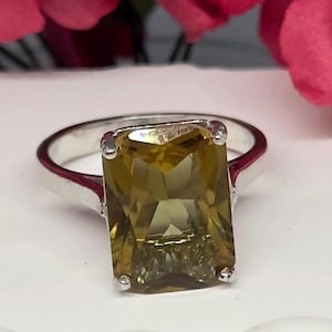 Handmade Women Ring, Turkish Handmade Silver Ladies Ring, Ottoman Gold Ring, Alexandrite Women Ring, Ladies Ring, 925k Sterling Silver Ring